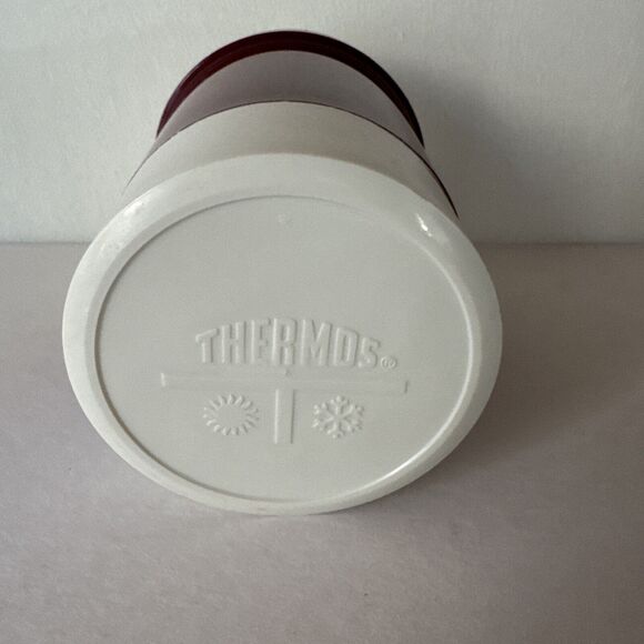 Vintage Thermos 10 OZ Food Jar Filler-70F Blue and White - Picture 2 of 5
